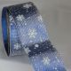 Wired Holo Lame Winter Wonder 3 inch by 20 yards Royal Blue