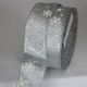 Wired Holo Lame Winter Wonder 2 inch by 20 yards Silver