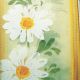 Wired Sheer Daisy Print 2.5 Inch 20 Yards Yellow