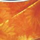 French Wired Sheer Floral 2.5 Inch 20 Yards Orange