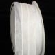 Wired Semi Sheer Ayse 1.5 Inch 27 Yard Ivory/cream