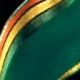 Wired Sheer Vanessa 1.5 Inch 27 Yard Green