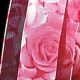 Wired Satin Organza  Rose 2.5 Inch 27 Yards  Rose