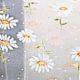 Wired Sheer Camomile Flowers 1.5 Inch 20 Yards  White