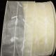 Wired Sheer Tube With Bows 2.5 Inch 20 Yards  Ivory