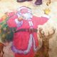 Wired Semi Sheer St Nick 5 Inch 20 Yards Ivory