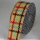Wired Woven Lombard Plaid 3 inch by 20 yards Orange