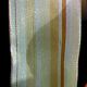 French Wired Multi Stripe Taft 1.5 Inch 27 Yards Ivory