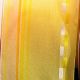 French Wired Variostripe Taft 2.5 Inch 27 Yards Yellow