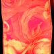 Wired Satin Double Face Roses 3 Inch 20 Yards Orange