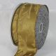 Wired Fabric Self Edge Safari 2.5 Inch 20 Yards Olive
