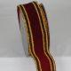 Wired Velvet Chenille Edge 2.5 inch by 20 yards Burgundy