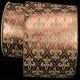Wired Fabric Dia Fleur De Lis 5 Inch 20 Yards Olive