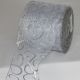 Wired Sheer Swirly Swirl 4 inch 20 yards Silver