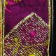 Wired Satin Elegant Stitching 2.5 Inch 10 Yards Burgundy