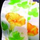 Wired Print Climbing Flower 2.5 Inch 20 Yards Yellow