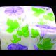 Wired Print Climbing Flower 2.5 Inch 20 Yards Purple