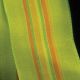 Wired Woven Edge Taffeta Stripe 1.5 Inch 27 Yards Green