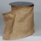 Broad Wired Crinkled Silk Satin 6 inch by 20 yards Gold