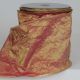 Broad Wired Crinkled Silk Satin 6 inch by 20 yards Amber
