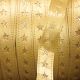 Wired Patriot Metallic Stars 5/8 In 54 Yards Gold/gold
