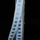 Wired Woven Mini Blocks 3/8 Inch 33 Yards Blue