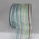 Wired Sheer Stripe Campari 2.5 inch by 27 yards Blue
