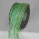 Wired Sheer Stripe Campari 1.5 Inch 27 Yards Green