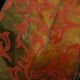 Wired Sheer with Felt Decor 5 Inch 20 Yards Brown