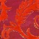 Wired Velvet Glitter Swirl 2.5 Inch 20 Yards Orange