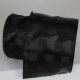 Wired Taffeta Squares 5 inch by 20 yards Black
