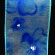 Wired Sheer Romance Flowers 2.5 Inch 20 Yards Blue