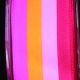 Wired Woven Colored Stripes 1.5 In 27 Yard Red/pink/orange