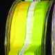 Wired Narrow Taffeta W Sheer 7/8 Inch 27 Yards Yellow/green
