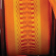 Wired Woven Taffeta Kopenhagn 1.5 Inch 27 Yards Orange/Yellow