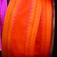 Wired Woven Taffeta Swenska 1.5 Inch 27 Yards Orange
