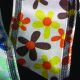Wired Sheer Edge Pop Flowers 1.5 In 27 Yard Yellow/orange/brown