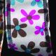 Wired Sheer Edge Pop Flowers 1.5 In 27 Yard Pink/blue/brown