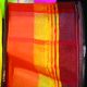 Wired Woven Sheer Taffeta Malaga 1.5 Inch 27 Yards Orange Brown
