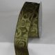 Wired Fabric Elegance 2.5 inch 20 yards Hunter Green