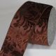 Wired Fabric Elegance 4 inch 20 yards Chocolate Brown