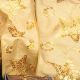 Wired Sequins Stars Taffeta 4 Inch 20 Yards Gold