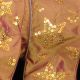 Wired Sequins Stars Taffeta 2.5 Inch 20 Yards Copper