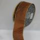 Wired Mini Diamonds Taffeta 2 inch 20yards Brown