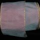 Wired Mini Diamonds Taffeta 4inch 20yards Fuchsia