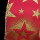 Wired Stars in Stars 2.5 inch 20 yards Red