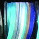 Wired Stripes 1.5 in 27 yd Navy/Lt Blue