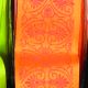 Wired Taffeta Print Kairo 1.5 in 27 yd Orange