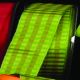 Wired Taffeta Blocks with Border 1.5 inch 27 yard Green/Brown