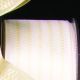 Wired Small Mixed Blocks 1.5 in 27 yd White/Ivory